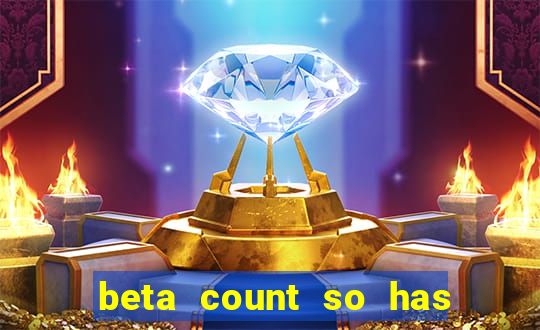 beta count so has changed pt br